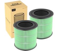 Air Purifier AP0601 Toxin Absorber Replacement Filters, 5-IN-1 High-efficiency HEPA Filter, 2 Pack, Green