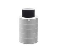 Air Purifier Filter Compatible For Xiaomi Mi Models 1, 2, 2S, 2C, 2H, 3, 3C, 3H & Pro - H13 True HEPA & Activated Carbon(Grey Double Barrel)