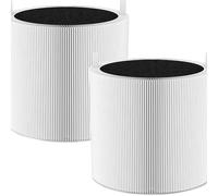 Air Purifier Filter Replacement Compatible with Blueair Blue Max 3250i/3250 Auto/Blue Pure 411i Max and 411a Max Air Purifier, 2-in-1 Activated Carbon Filter, True H13 HEPA Filter Replacement, 2 Pack