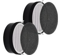 Air Purifier Filter Replacement for LV-H132, H13 True HEPA LV-H132, H13, Activated Carbon Filter, Part LV-H132-RF 2 Pack