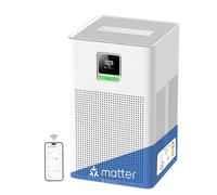 Air Purifier for Bedroom, CADR 300m³/h,xCREAS, 【Matter Control, Sleep & Eco Mode】Carbon & HEPA 13 Filter, Air Quality Sensor, Removes Pollen, Dust, Pet Hair, Smoke, Odors, Brivo300s