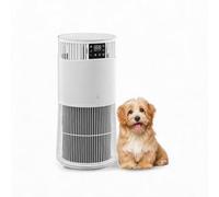 Air Purifier for Bedroom, H13 True HEPA Filter 360° Air Intake | 24dB Ultra Quiet Sleep Mode with Aromatherapy Sponge, Portable Energy Efficient Air Cleaner for Pet Hair Smoke Odors Pollen