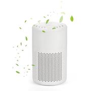 Air Purifier for bedroom - Small Air Purifier with HEPA Filter for Smoke Dust Pet Dander Odors, USB Powered Quit Air Cleaner for Home Office & Baby Room