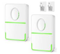 Air Purifier for Home & Office, Plug-in Ionic Air Freshener with 45 Million Negative Ions for Eliminating Smoke, Pet & Cooking Odours, Mini Portable Ioniser for Bedroom/Kitchen/Bathroom, 2 Pack