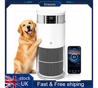 Hoover 300 Air Purifier With Fast Acting H-Trifilter Bluetooth-Enabled White
