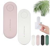 Air Purifier, Ionic Air Purifier Plug In Uk, 360° Mini Portable Negative Ion Generator for Pet Odors, Smoke & Dust, Ultra Quiet for Bedrooms, Home, Office, Toilet (2Pcs*B)