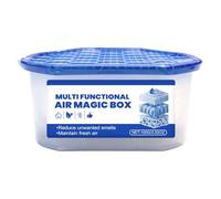 Air Purifier, Leak Proof, 14.8x8.4x8.1cm, Indoor Air Purification Dust Removal Magic-Box, Automatic Dust Collection Airs Purifier Magic-Box, Odor Absorption, for Room, Pet Area