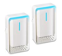 Air Purifier Plug In 2 Pack, Filterless Mobile Air Ionizer,Negative Air Ionizer for Home Use,Quiet Operation Air Freshener for Home,Kitchen,Office,Portable Mini Air Cleaner for Pets,Smoke Dust,Odor