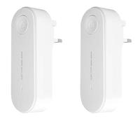 Air Purifier Plug In UK 2Pcs Ionic Plug In Air Purifiers Mini Portable Negative Ion Generator for Home Remove Smell Pollutants Smoke, Whisper Quiet Suitable for Bed Toilets Living Athrooms Closets Pet