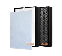Air Purifier Replacement 2 In 1 And Carbon Filter, Compatible For Rowenta, Pure Air Nanocaptur+ PU3040 PU3040F0 PU3040U0