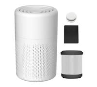 Air Purifier Small - Indoor Purification Odor Removal,Air Purification Device - for Homeowners Renters Travelers Home Office Dorm Apartment Bedroom Living Room Study Nursery Car Hotel