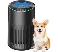 Air Purifier with Filtration - 360° All-Round Purification Essential Oil Diffuser Quiet Mini Lightweight for Home Pet Dander & Odors