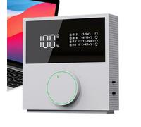 Air Purifiers Bedroom, Smart Usb Rechargeable, 3 Speed Home Cleaner, Portable Fresh Air Accessory for Bedroom Bathroom Living Room Spa Yoga Classroom Hotel Clinic Restaurant Travel Desk