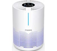 Air Purifiers for Bedroom Home, MOOKA H13 HEPA Filter Small Portable Air Purifier with USB Cable for Smokers Pollen Pets Dust Odors Office Car 300 Sq.Ft, Desktop Air Cleaner, Fragrance Sponge, M01