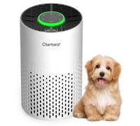 Air Purifiers for Home Bedroom Up to 1250 Ft² - H14 HEPA Air Purifier with Aroma & Sleep Mode - 24dB Small Room Air Purifier for Allergies, Smoke, Dust, Pollen, Pet Dander,4000B,White