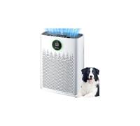 Air Purifiers for Home Large Room, Cover Up to 2400 Ft² with True HEPA Filter, Smart Mode, PM2.5 Air Quality Display, 22dB Sleep Mode, Aromatherapy with 2X-Purification, HAP603