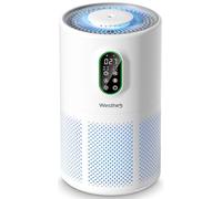 Air Purifiers for Home, Large Room Up to 1450 Sq.Ft, WESTHEY H13 True HEPA Air Purifier for Bedroom with Night Light, Air Quality Monitor, Sponge