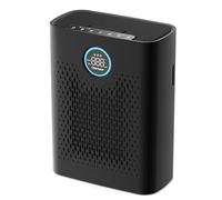 Air Purifiers for Home Pets Up to 3000Ft², Large Room Air Purifier with PM2.5 Air Quality Monitor, Sleep Mode, Air Purifiers for Bedroom Office for Allergies, Smoke, Dust, Pollen,8000B,Black