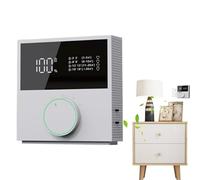 Air Purifiers for Home Pets - Usb Rechargeable Cleaner | Abs Negative Ion Device with Led Display, 3 Speed Settings, Bedroom, Office, Spa, Yoga Meditation, Classroom and Restaurant Travel Desk