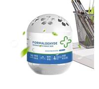 Air Purifying Dust Box - 4 Inches Compact Filter Solution | Automatic Silent Odor Remover, Portable For Home, Car, Pets, Closets, Living Spaces