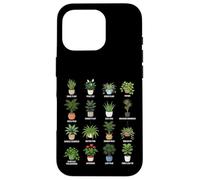 Air-Purifying Houseplants in Pots Chart Botanical Guide Case for iPhone 16 Pro