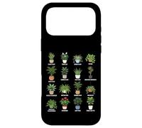 Air-Purifying Houseplants in Pots Chart Botanical Guide Case for iPhone 17 Pro Max