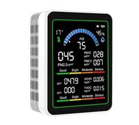 Air Quality Detector - Indoor Air Quality Monitor, Professional Detection Device, Pollution Sensor Monitor, Accurate Environmental Analyzer, Compact Safety Gadget | Bedroom House Office Outdoor Check