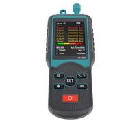 Air Quality Dust Particle Counter, PM2.5 PM10 0.3 0.5 1.0 3.0 5.0 10μm Handheld Air Pollution Tester, Air Dust Particle Monitor with Two Measurement Modes, Data Transfer