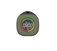 Air Quality Meters, Carbon Monoxide Detector Accurate Detection LED Screen Portable Travel Rechargeable CO and CO2