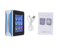 Air Quality Monitor 15IN1 Indoor Temperature and Humidity Detector Multi-function Tester Sensor Technology CO2/ CO/TVOC/HCHO Wifi Connection Support APP Operate 2.8inch TFT (Blue White)