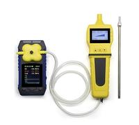 Air Quality Monitor 4In1 Gas Analyzer Portable Air Quality Monitor High-intensity LCD Screen Combustible Gas Compound Gas Leak Detector Automatic Measurement(BH4S with BHGSP) (BH4S with BHGSP 1)