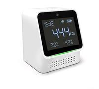 Air Quality Monitor, Digital Air Quality Monitor with Smart Indicator Lights, Detects Carbon Dioxide, Temperature, and Humidity, for Home Office Bedroom Livingroom