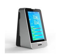 Air Quality Monitor DM73A Carbon Dioxide Detector Portable PM2.5 Sensor Tester Digital Air Quality Analyser, With LCD Display Long Battery Life