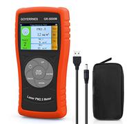 Air Quality Monitor, GR-5800M Indoor Pollution Detector PM2.5, PM1.0, PM10 Air Particulate Monitor Meter, Digital LCD Air Quality Sensor Analyzer with Real Time, Data Record, Suitable for Home Office