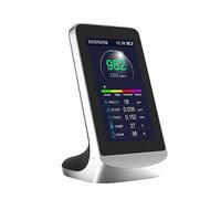 Air Quality Monitor Indoor Multi-Function Air TVOC Gas Quality Monitor CO2 Carbon Dioxide Sensor Analyzer Meter High Sensitivity Automatic Measurement