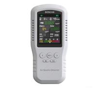 Air Quality Monitor PM2.5 Formaldehyde TVOC for temp Humidity | 4-sensor tech, real-time PM2.5, formaldehyde, TVOC, for temp, humidity data, AQI index generation