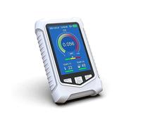 Air Quality Monitor, Portable Ozone Analyzer Handheld Multifunctional Intelligent O3 Meter Gas Detector Sensor Air Quality Pollution Monitor for Home