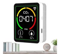 Air Quality Monitoring Tester - Digital Humidity Detector, Indoor Air Quality Meter for Home Use | Dormitory Room Hotel Travel Camper Uffic
