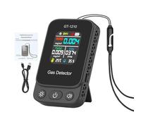 Air Quality Tester | Carbon Dioxide Sensor - Air Quality Sensor with Temperature and Humidity | for Home Room Desktop Car Hotel School