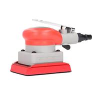 Air Random Orbital Sander, 10000rpm Air Powered Sander, Zinc Alloy Pneumatic Sander, Palm Air Powered Sander, for Car Waxing, Auto Body Work, Wood Working Car Polisher
