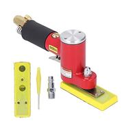 Air Random Orbital Sander, Pneumatic Palm Sander with 3mm Eccentric Orbit, Zinc Alloy Body, Low Air Consumption Tool for Auto Body Woodworking and Composites