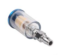 Air Regulator Gauge with Moisture Separator Inline Filter for Spray Airbrush Kit 1/4 NPT(B)