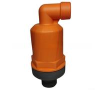 Air Release Valve 1 Inch NPT for Irrigation System - PA Plastic Vacuum Breaker with High Flow Rate for Water Supply and Agricultural Drip Systems(6632B-PP)