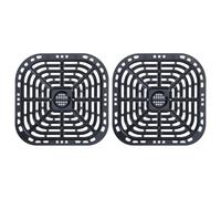Air Replacement Grill Pan Air Fryers Crisper Plate Grill Plate Non-Stick Fry Coating Pan Dishwasher Safe Tray For Oven