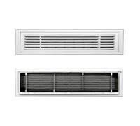 Air Return Vent Cover, Aluminum Gable Vent Filter Crawl Space Ac Vent Covers Modern Flush Return Grill for Wall Ceiling Floor Register(80x30cm)