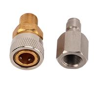 Air Rifle Accessories, Quick Attach Adapter Pcp Air Tank Pcp Air Gun, Airbrush Quick Release Coupling Pcl Air Fittings 1/8 BSPP Release Charging Female Socket Coupler Accessories