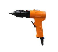 Air Riveter M5M6 1/4in 6cfm Professional Pop Pneumatic Riveting Gun Rivet Tool Hydraulic