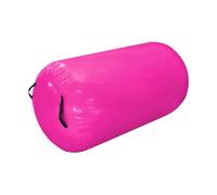 Air Roller Gymnastics Barrel Air Roller Inflatable Gymnastics Barrel Gym Trainer Sports Fitness Bucket 100x60cm(Pink,100x85cm)