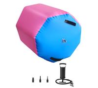 Air Roller Gymnastics Barrel, General Purpose, PVC Material, Inflatable Tumbling Mat, Gymnastics Air Barrel Roller, Adaptive Resistant Control, For Fitness Training Home Yoga