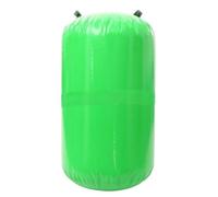 Air roller gymnastics barrel Inflatable Roller Gymnastics Cylinder Trainer Sports Fitness Air Mat Roller Airway Yoga Workout(Green,120x85cm)